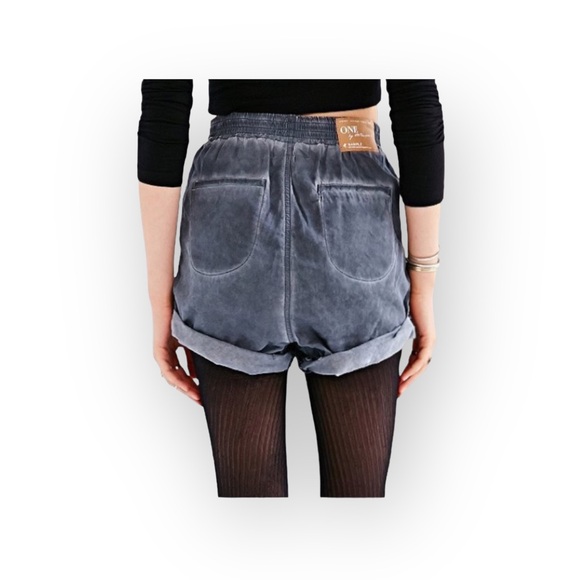 VHTF: new One Teaspoon ☻︎ Hunters Lightweight Denim Cut Off Shorts ☻︎ Danger 25 - Picture 14 of 16